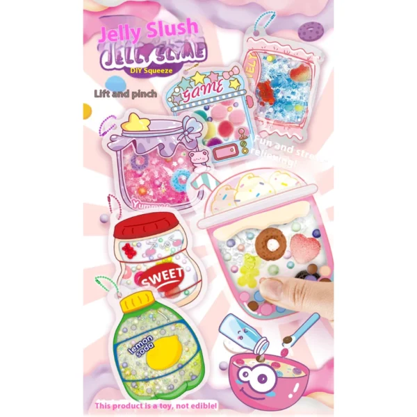 cn-11134207-7ras8-mcyw1fedaru14c.webp Kids DIY Jelly Clay Silicone Squishy Kit Slow Rebound Sensory Craft Set for Stress Relief Make Your Own Bouncy Fun Calming Toy Creative STEM Gift for Ages 6