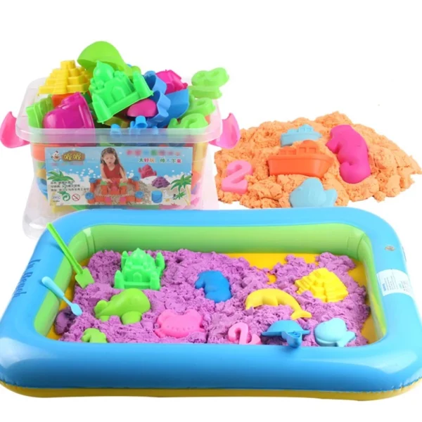 fa6cddd482ac25423acd2d639c0e27aa.webp Play Set Sand Eco Dynamic Slime Toy Tools Castle Space Kids Diy for Kids