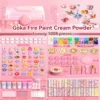 Set Puzzle GooCard Kids Sticker Handmade Glue DIY Girl Cream Package