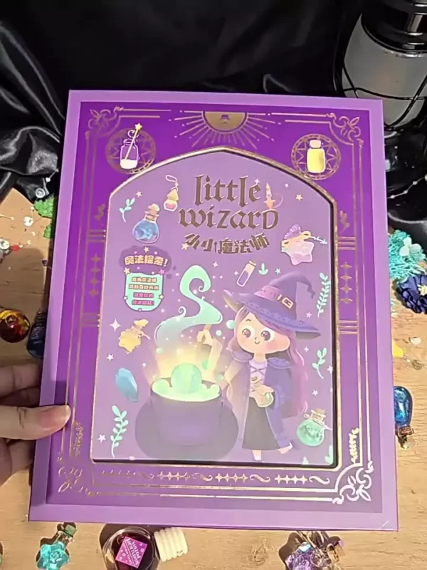 Mini Magic Book DIY Potion Bottle Kit   Kids Science Experiment Set  Creative Birthday Gift  Educational STEM Craft Activity for Children