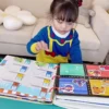 Busy Book for Kids Toddlers Educational Toys Quiet Book 2 Years Baby DIY Montessori Toys Animals Numbers