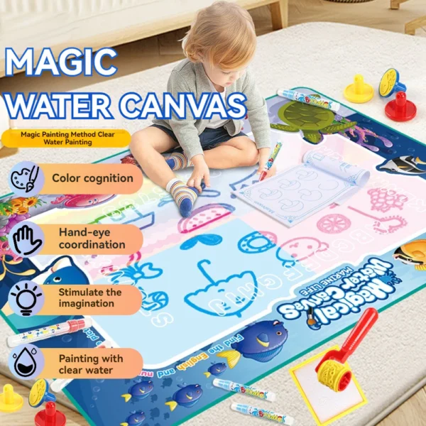 sg-11134201-7rd64-lvo4eienqmbw7e-1.webp 3 Type Montessori Toys 100x80cm Set Painting Kit Kids Educational Toys Activity Magic Water Mat