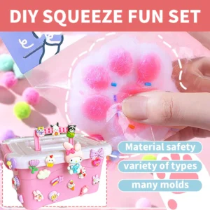Pinch Music diy Material Package Slime Pinch Full Set Material Pinch Mold Homemade Handmade diy Children Toys