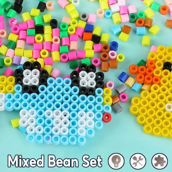 Colorful 3D Water Mist Magic Beads Handmade DIY Children Puzzle Toys  Handmade Magic Educational Toys For Kids