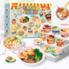 sg-11134201-8261l-mki6so5l4c9201.webp DIY Mini Noodle Stall Craft Kit Pretend Play Instant Noodle Toy Set for Girls Role Playing Food Stand with Realistic Accessories